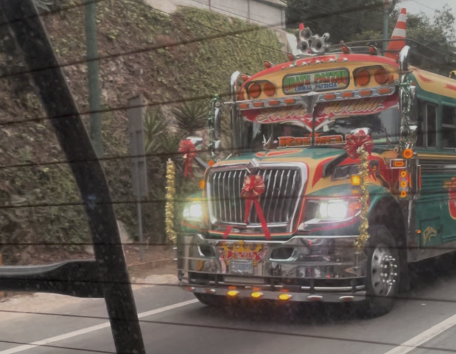 Guatemala chicken bus