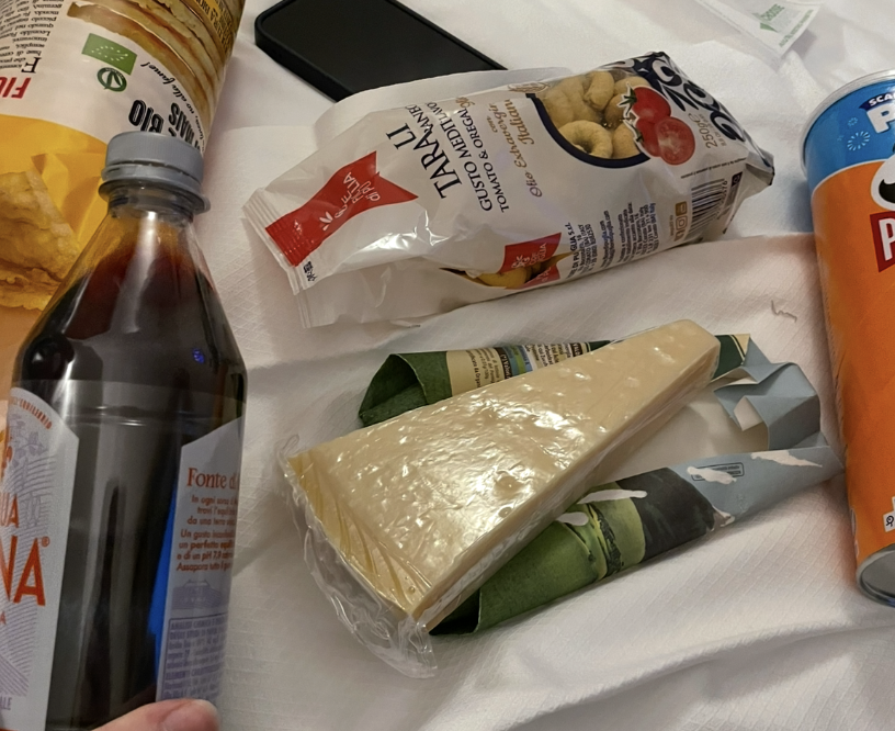 i cried over cheese in florence