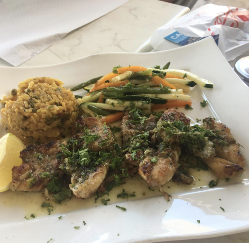 Frogs legs prepared French style