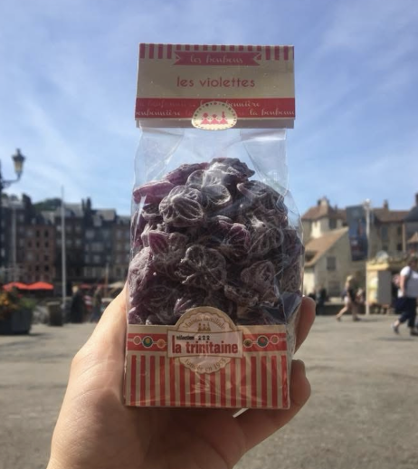Lilac candied from Honfleur