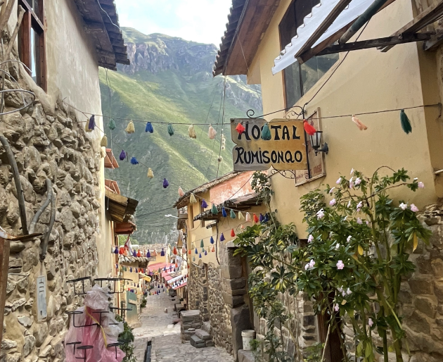 Street in Ollantaytambo, Peru