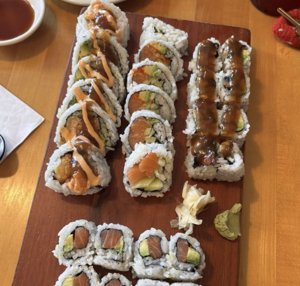 Sushi from Asia Cuisine Ithaca